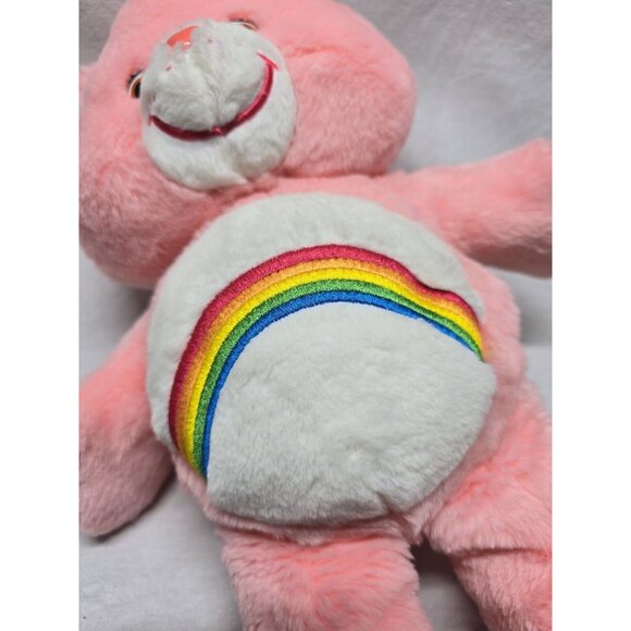 Care Bears PINK CHEER 13" Plush Stuffed Animal Vintage 2002 Play Along - Picture 2 of 9
